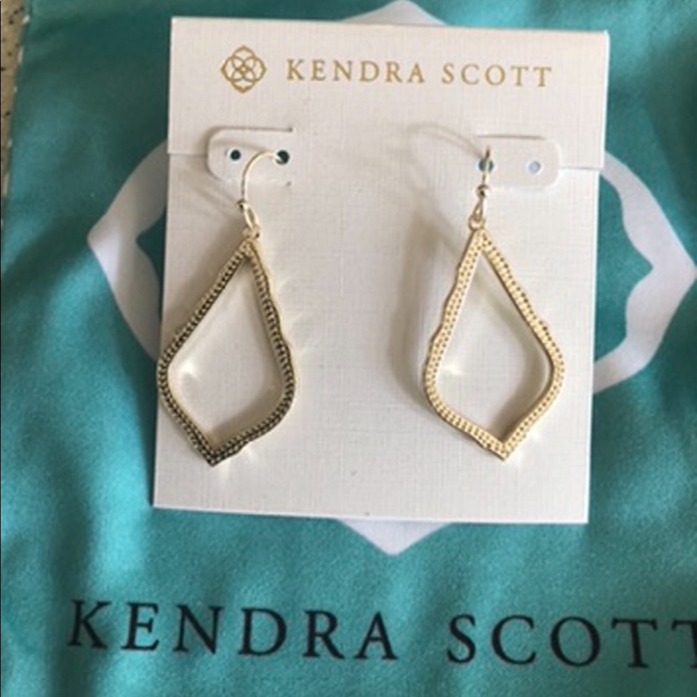 Kendra Scott Sophia drop earrings-gold